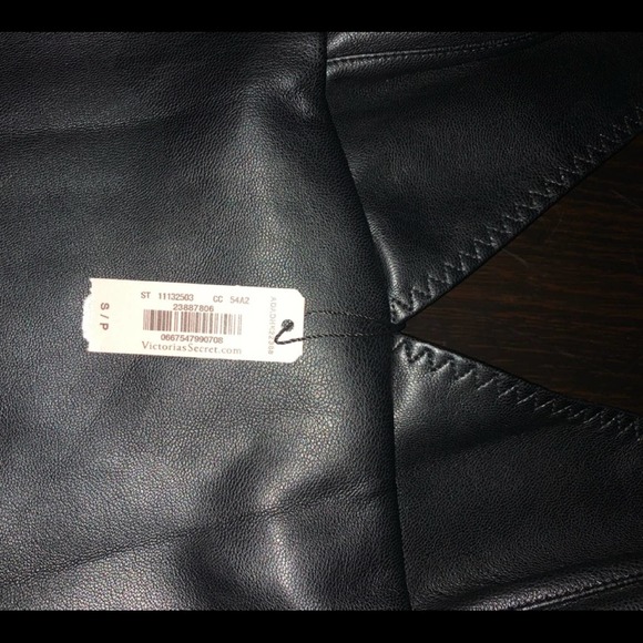 NWT Victoria’s Secret Leather Mini Dress - Picture 6 of 6